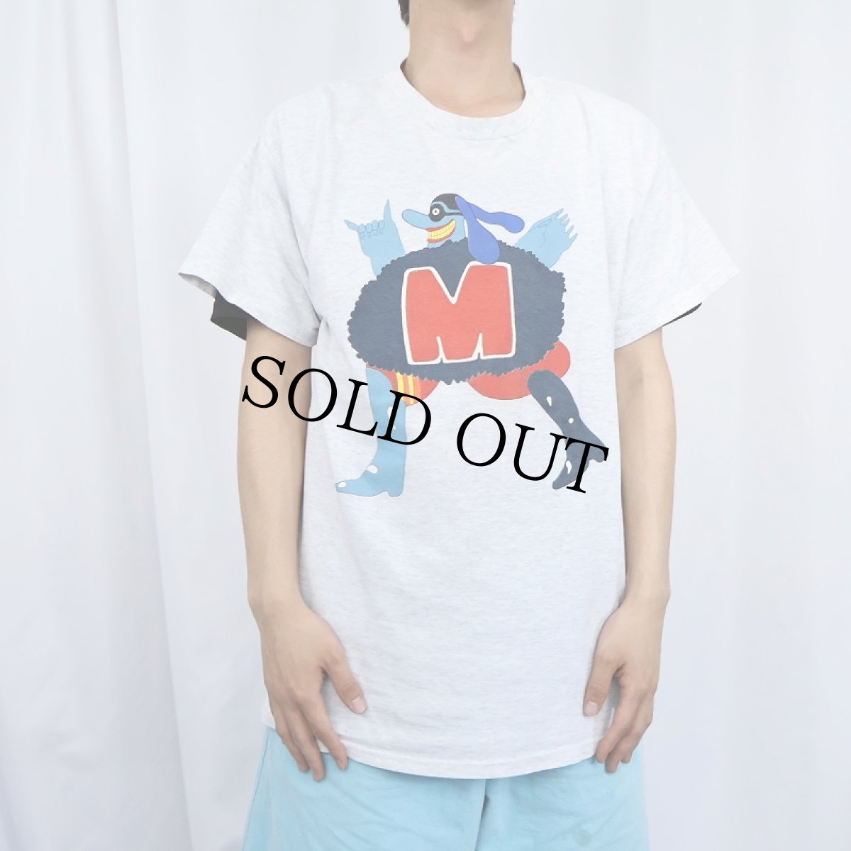 画像3: 2000's THE BEATLES "Yellow Submarine" ロックバンド プリントTシャツ L (3)