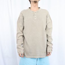画像2: GRAMICCI ヘンリーネック リブロンT M (2)