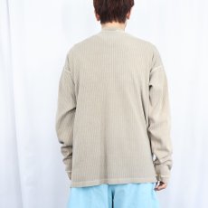 画像3: GRAMICCI ヘンリーネック リブロンT M (3)