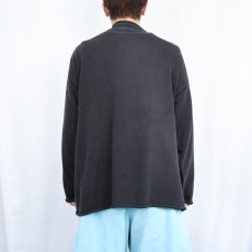 画像3: 90's GAP モックネックロンT BLACK L (3)