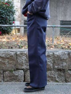 画像4: BEN DAVIS "THE GORILLA CUT" ゴリラカットパンツ NAVY フラッシャー付き未使用品 W30 L30 (4)