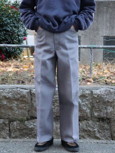 画像1: BEN DAVIS "THE GORILLA CUT" ゴリラカットパンツ LT. GREY フラッシャー付き未使用品 W30 L30 (1)