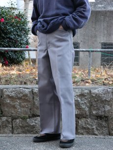 画像4: BEN DAVIS "THE GORILLA CUT" ゴリラカットパンツ LT. GREY フラッシャー付き未使用品 W30 L30 (4)