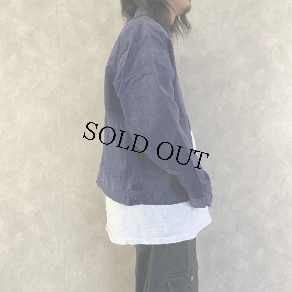 画像4: 60's〜70's FFA "IOWA MARENGO" バッチ付き ファーマーズコーデュロイジャケット 46 (4)