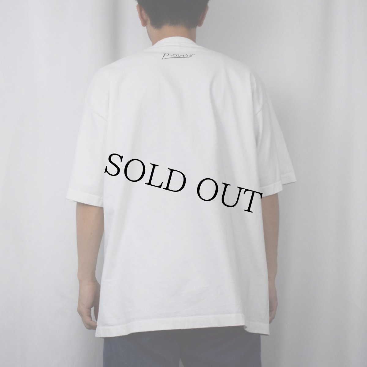 画像3: 90's Pablo Picasso USA製 "Musketeer" アートプリントTシャツ XL (3)