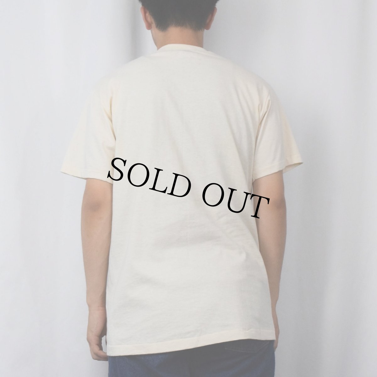 画像3: 90's Claude Monet USA製 "Irises" アートプリントTシャツ DEADSTOCK M (3)