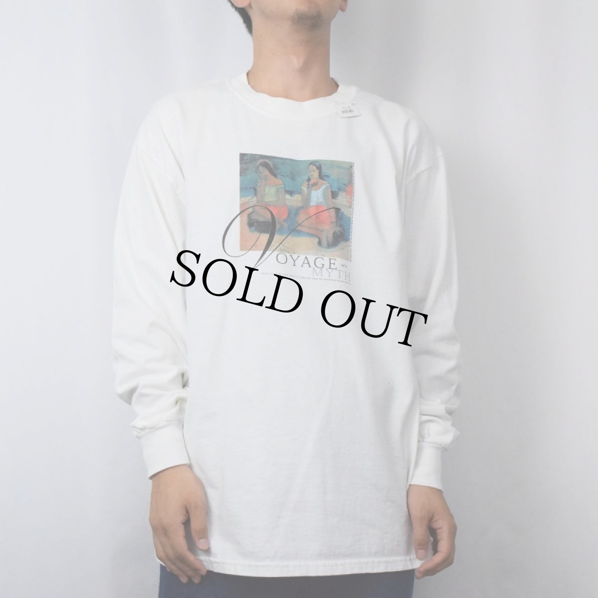 画像2: 2002 Paul Gauguin "Nave Nave Moe" アートプリントロンT L (2)