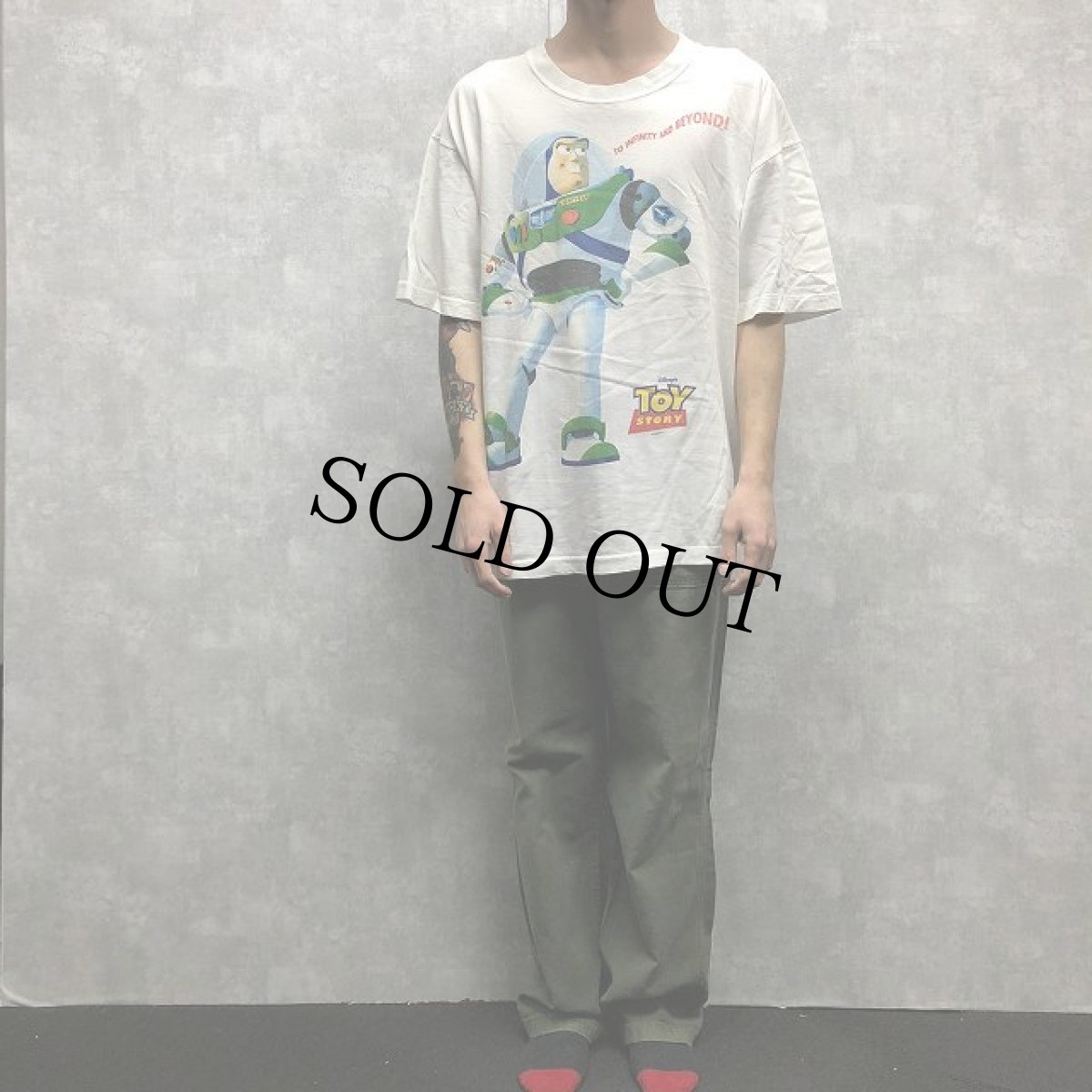 画像2: TOY STORY バズ・ライトイヤー キャラクタープリントTシャツ (2)