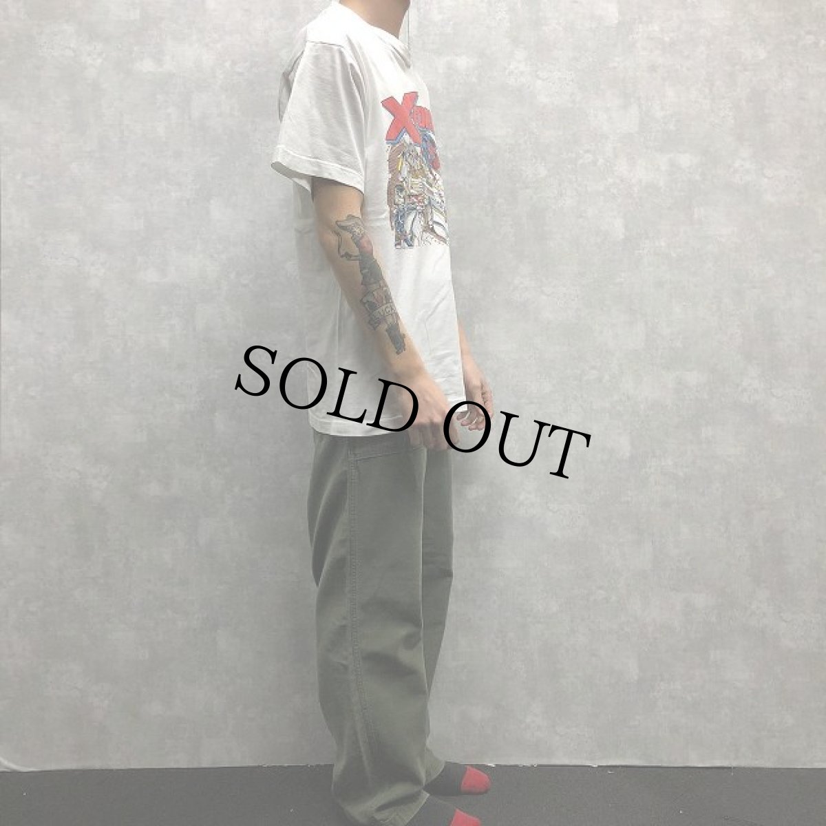 画像3: 90's MARVEL X-FORCE USA製 プリントTシャツ L (3)