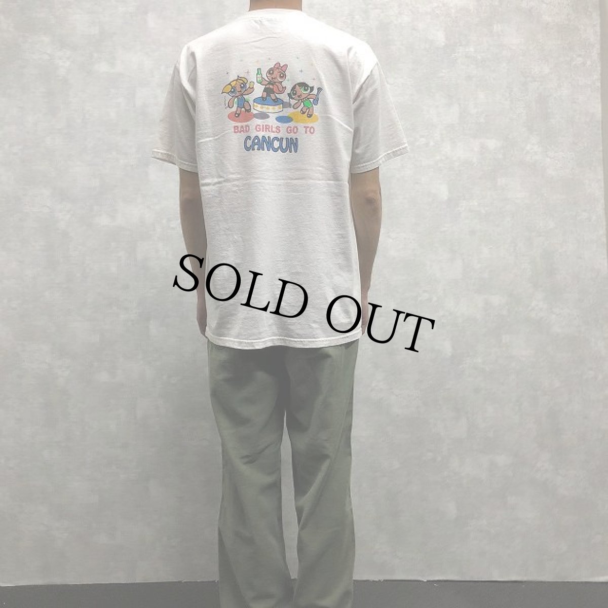 画像5: The Powerpuff Girls キャラクタープリントTシャツ L (5)