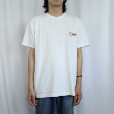 画像2: 90's USA製 アダムの創造 パロディプリントTシャツ XL (2)