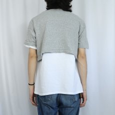 画像3: 80's Champion USA製 トリコタグ 88/12 "VINTAGE CRUSHERS" 染み込みプリントTシャツ XL (3)