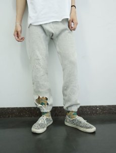 画像2: 60's Champion REVERSE WEAVE タタキタグ 無地スウェットパンツ M (2)