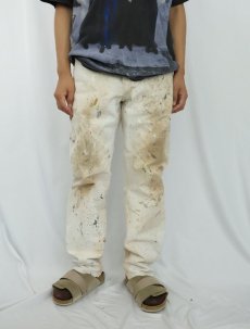 画像2: Dickies × SHERWIN WILLIAMS ペンキペイント ペインターパンツ W33 (2)