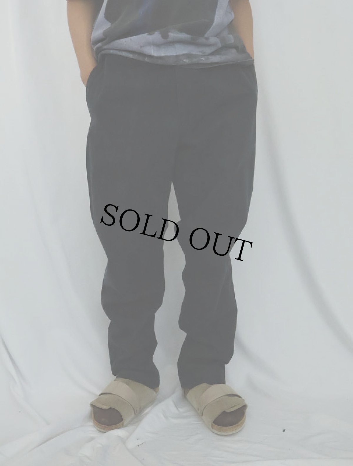 画像2: Ralph Lauren "BARLOW PANT" チノトラウザーズ BLACK W33 (2)