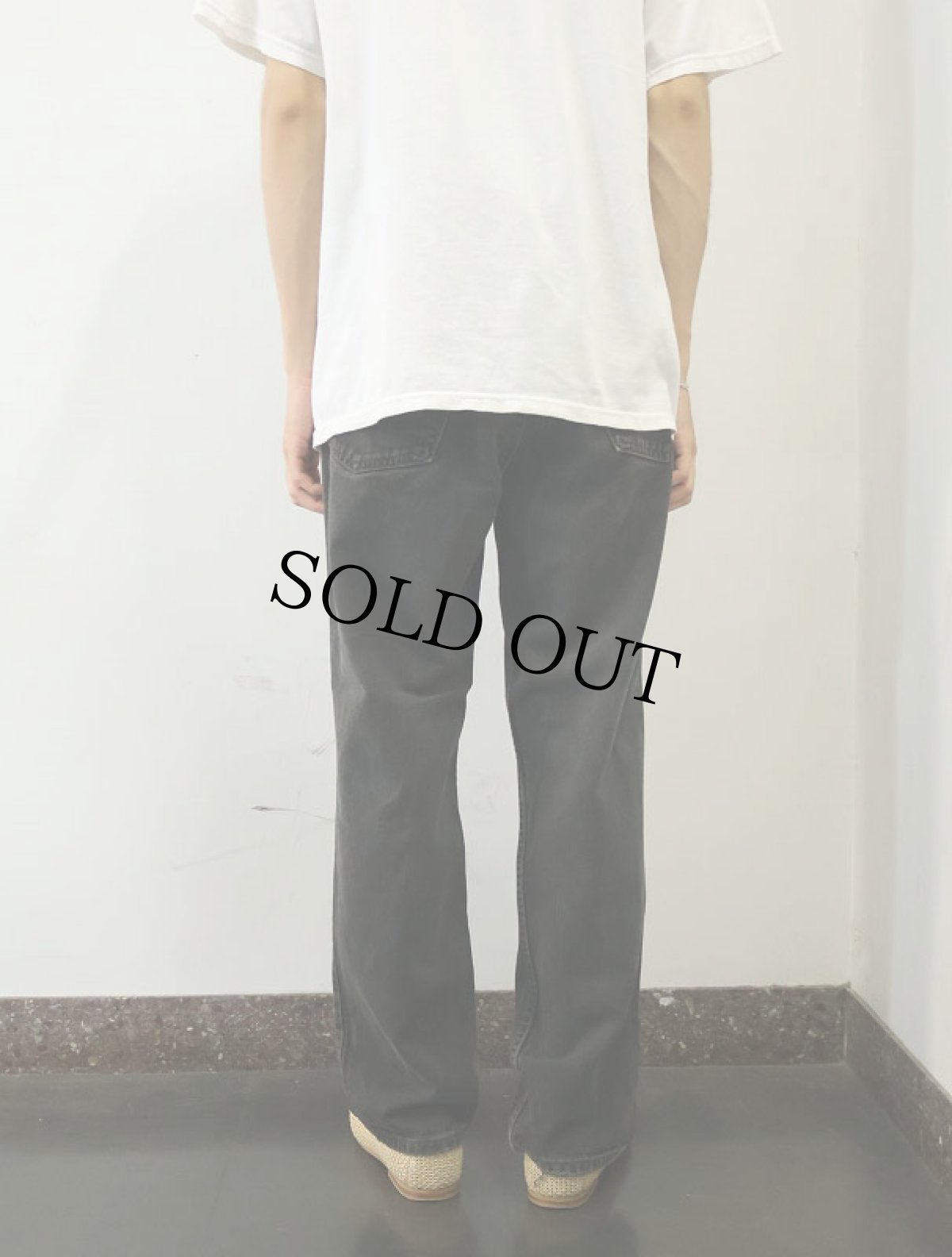 画像3: 2000's Levi's 550 USA製 サルファブラック デニムパンツ W36 (3)