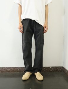 画像2: 2000's Levi's 505 USA製 サルファブラック デニムパンツ W35 (2)