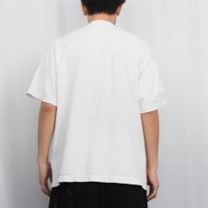 画像3: 90's STUSSY USA製 白タグ プリントTシャツ XL (3)