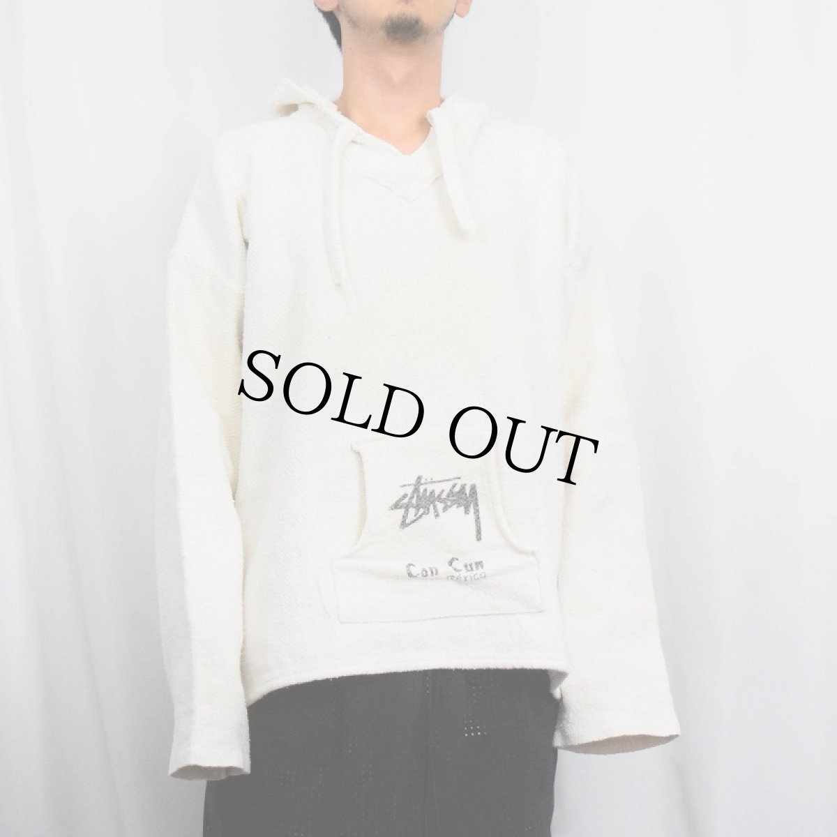 画像2: 90's ブート STUSSY メキシカンパーカー (2)