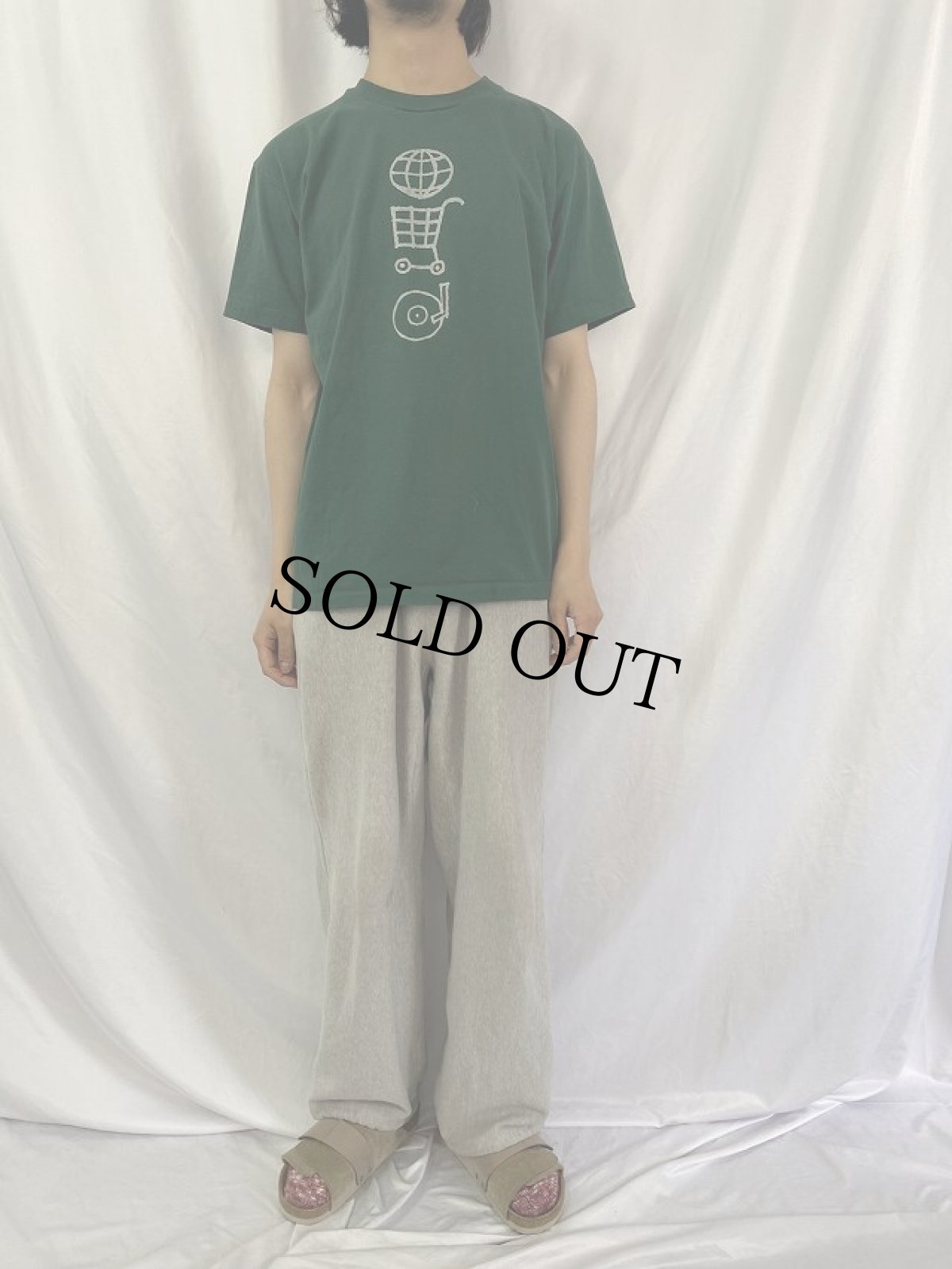 画像2: 90's USA製 U2 POP MART ロックバンドツアーTシャツ L (2)