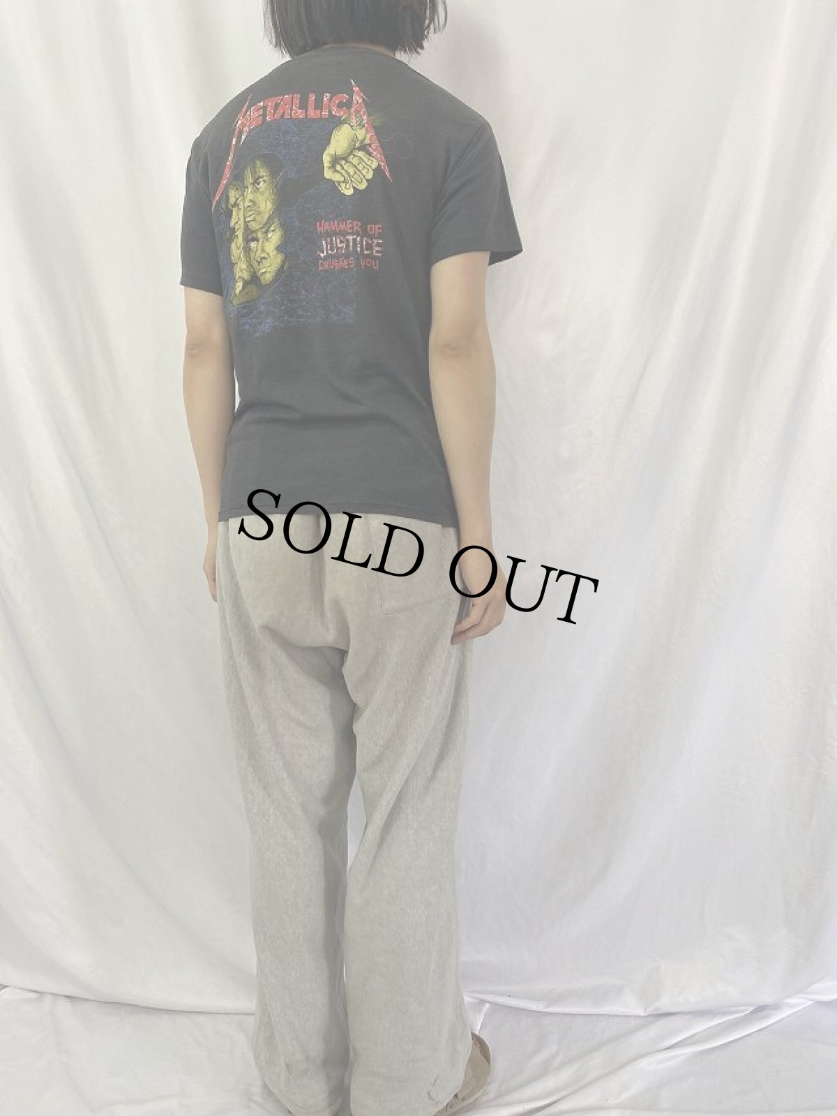 画像4: 80's METALLICA pushead USA製 "DAMAGED JUSTICE" ロックバンドTシャツ (4)