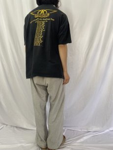 画像4: 90's AEROSMITH ハードロックバンドツアーTシャツ XL (4)