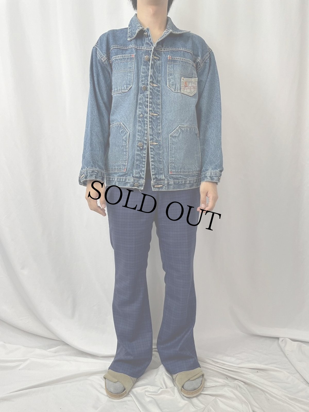 画像2: BROOKLYN XPRESS デニムジャケット XL (2)