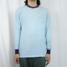 画像2: 70〜80's Munsingwear USA製 ポケットロンT L (2)