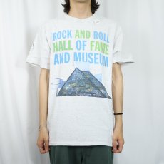 画像3: Rock and Roll Hall of Fame and Museum ロックの殿堂 ミュージアムプリントTシャツ (3)