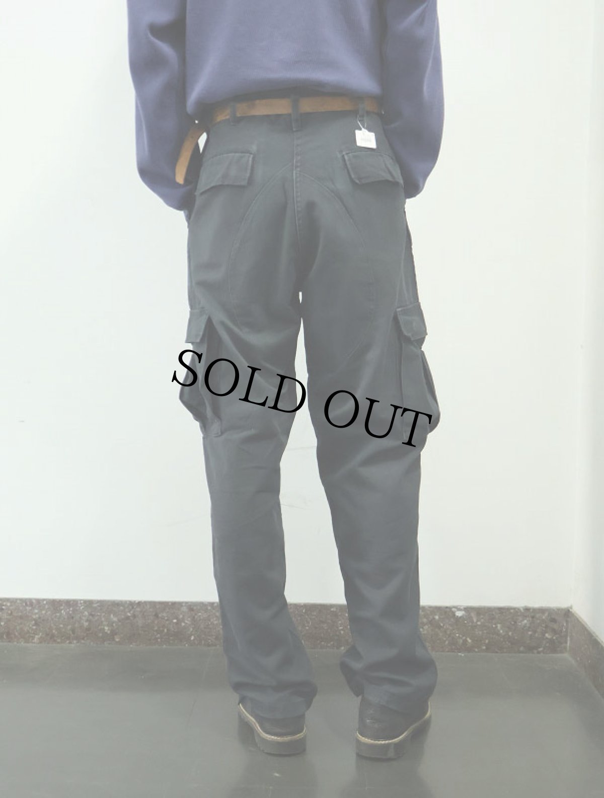 画像3: U.S. ARMY BDUカーゴパンツ BLACK MEDIUM-LONG (3)