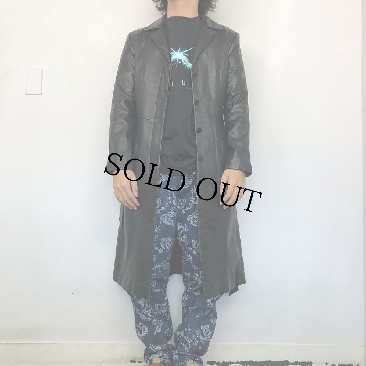 画像2: JONES NEW YORK レザーコート S (2)