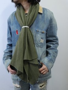 画像2: 80's CANADIAN ARMED FORCE コットンメッシュスカーフ  (2)