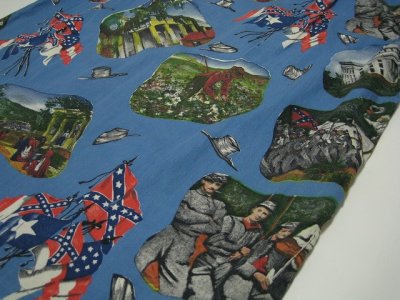 画像3: 60's AMERICAN CIVIL WAR PICTURE ALOHA  SHIRT