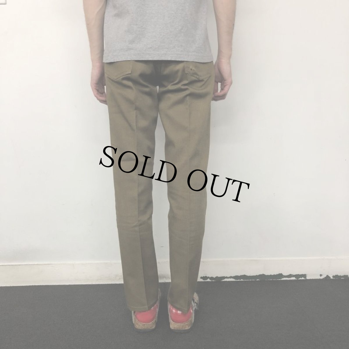 画像4: 70〜80's LEVI'S BIGE "STA-PREST" PANTS W28 (4)