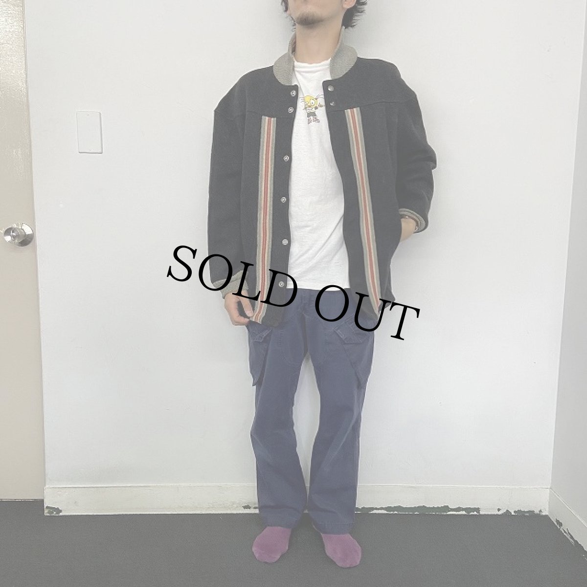 画像9: 50's H&L BLOCK Wool Pharaoh Jacket (9)