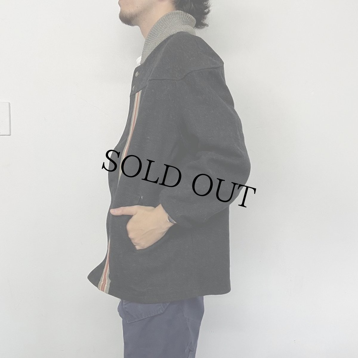 画像7: 50's H&L BLOCK Wool Pharaoh Jacket (7)