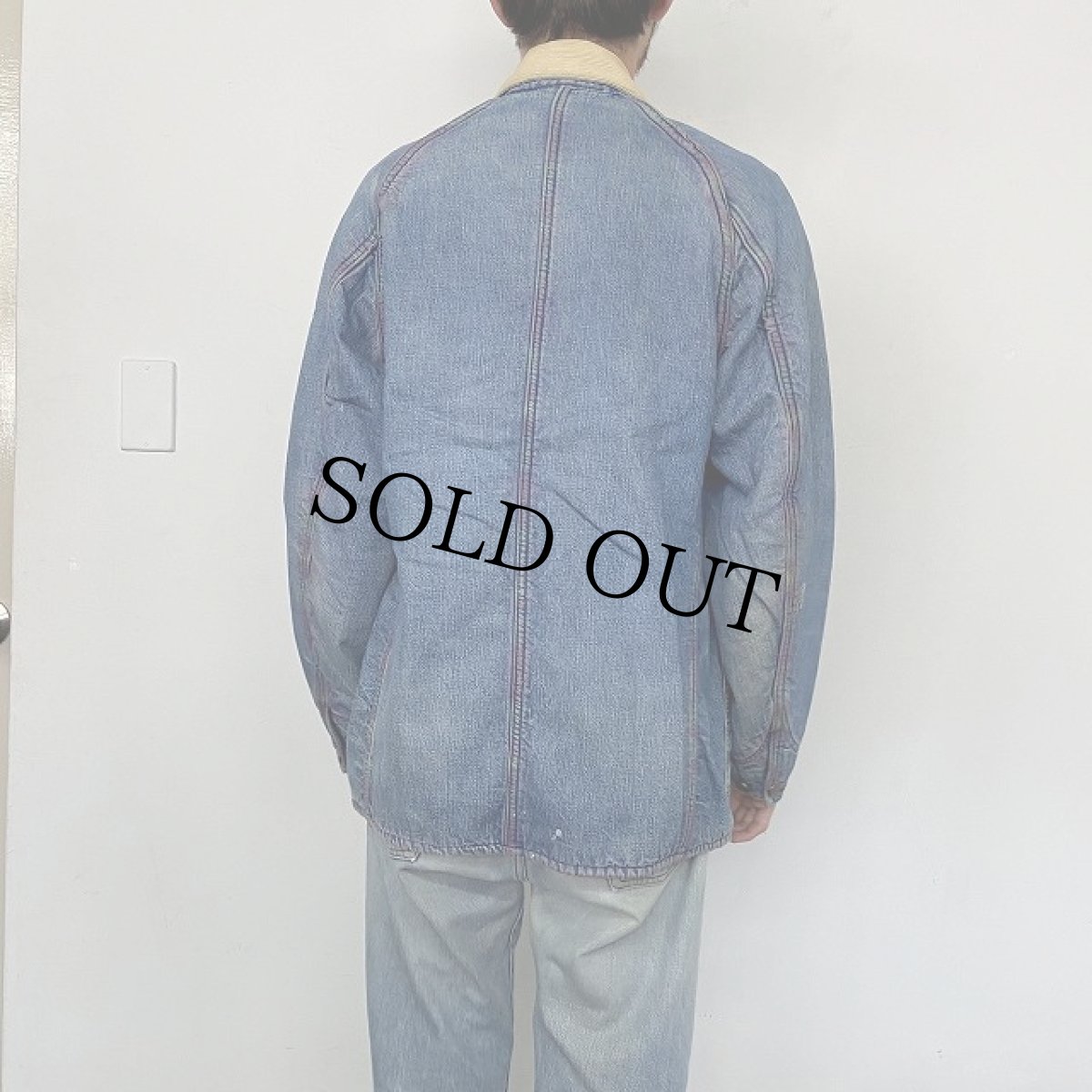 画像8: 40's〜50's HEAD LIGHT ブランケット付き Denim Coverall (8)