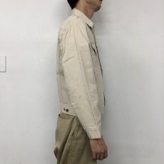 画像7: 70's〜 Levi's USA製 生成りデニムジャケット 38 (7)