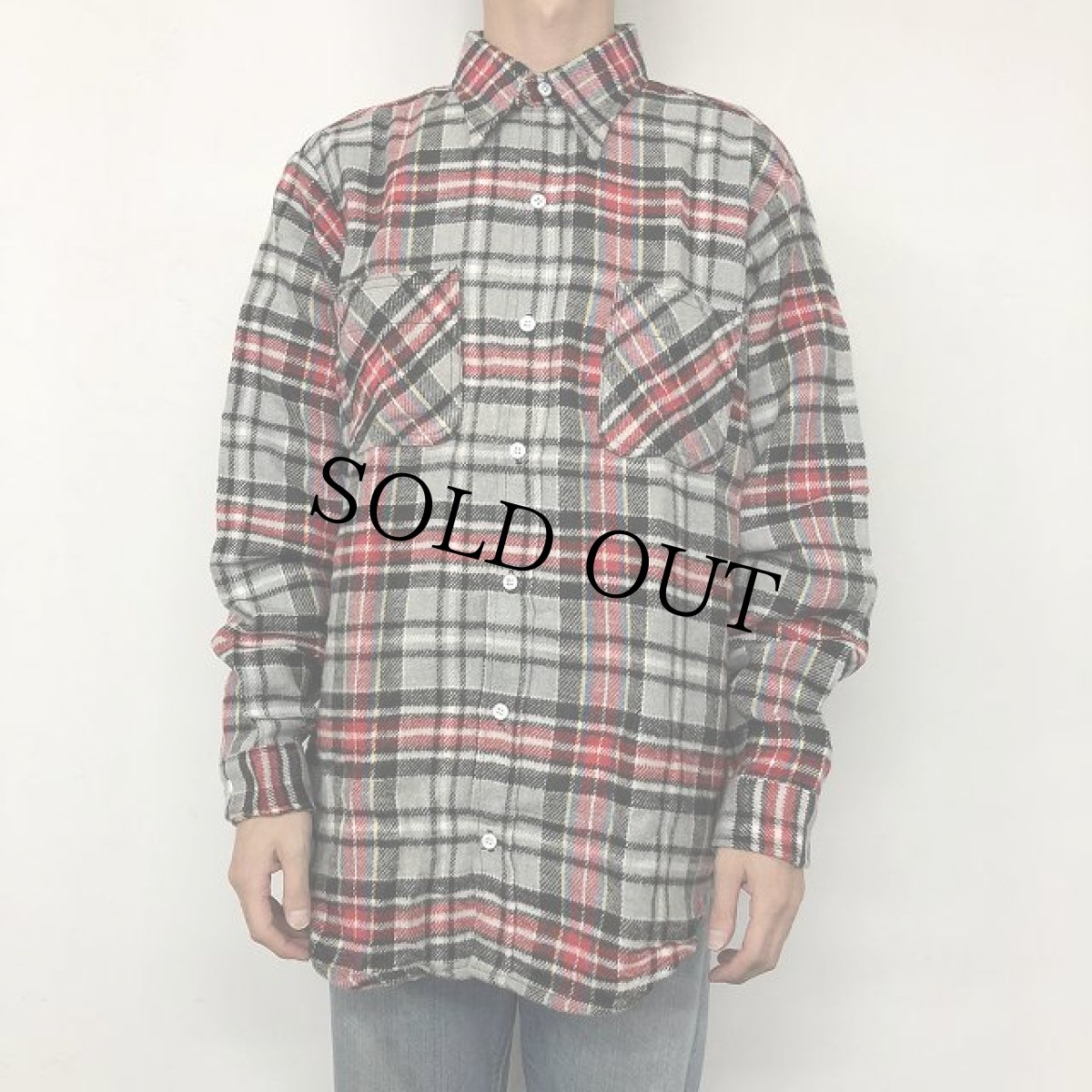 画像6: 70's BIGMAC チェック柄 コットンネルシャツ DEADSTOCK (6)