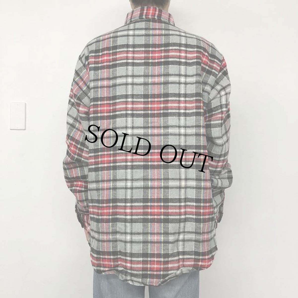 画像8: 70's BIGMAC チェック柄 コットンネルシャツ DEADSTOCK (8)