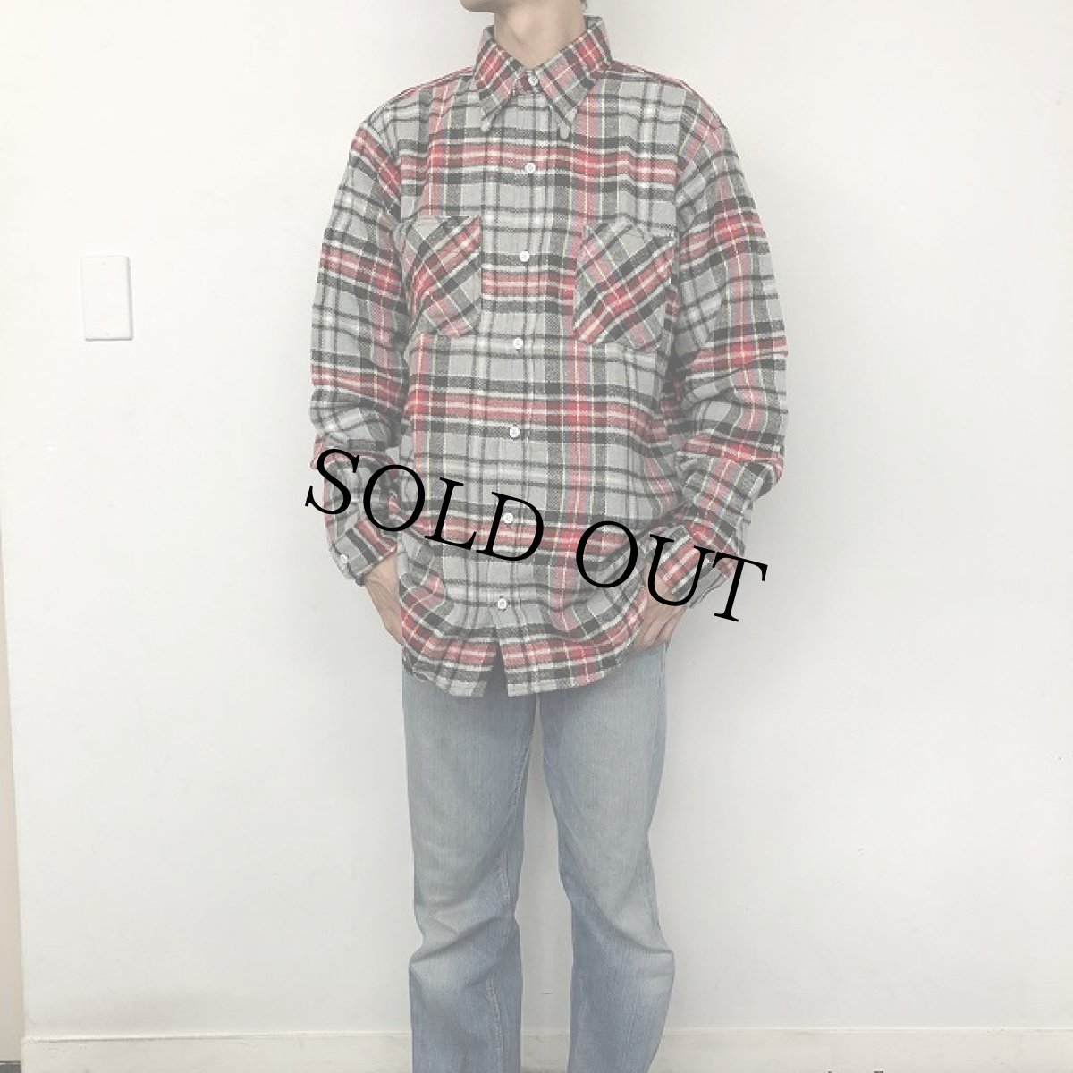 画像9: 70's BIGMAC チェック柄 コットンネルシャツ DEADSTOCK (9)