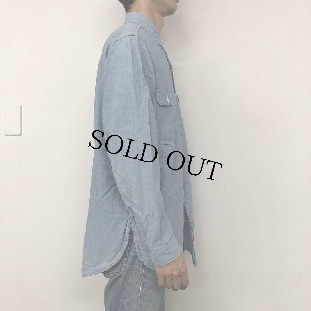 画像7: 50〜60's BIG MAC マチ付き シャンブレーシャツ (7)