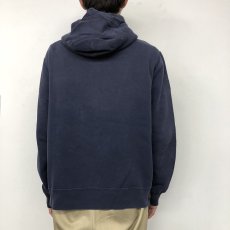 画像8: 90's〜 Ralph Lauren 胸ポケット付き フルジップスウェットパーカ (8)