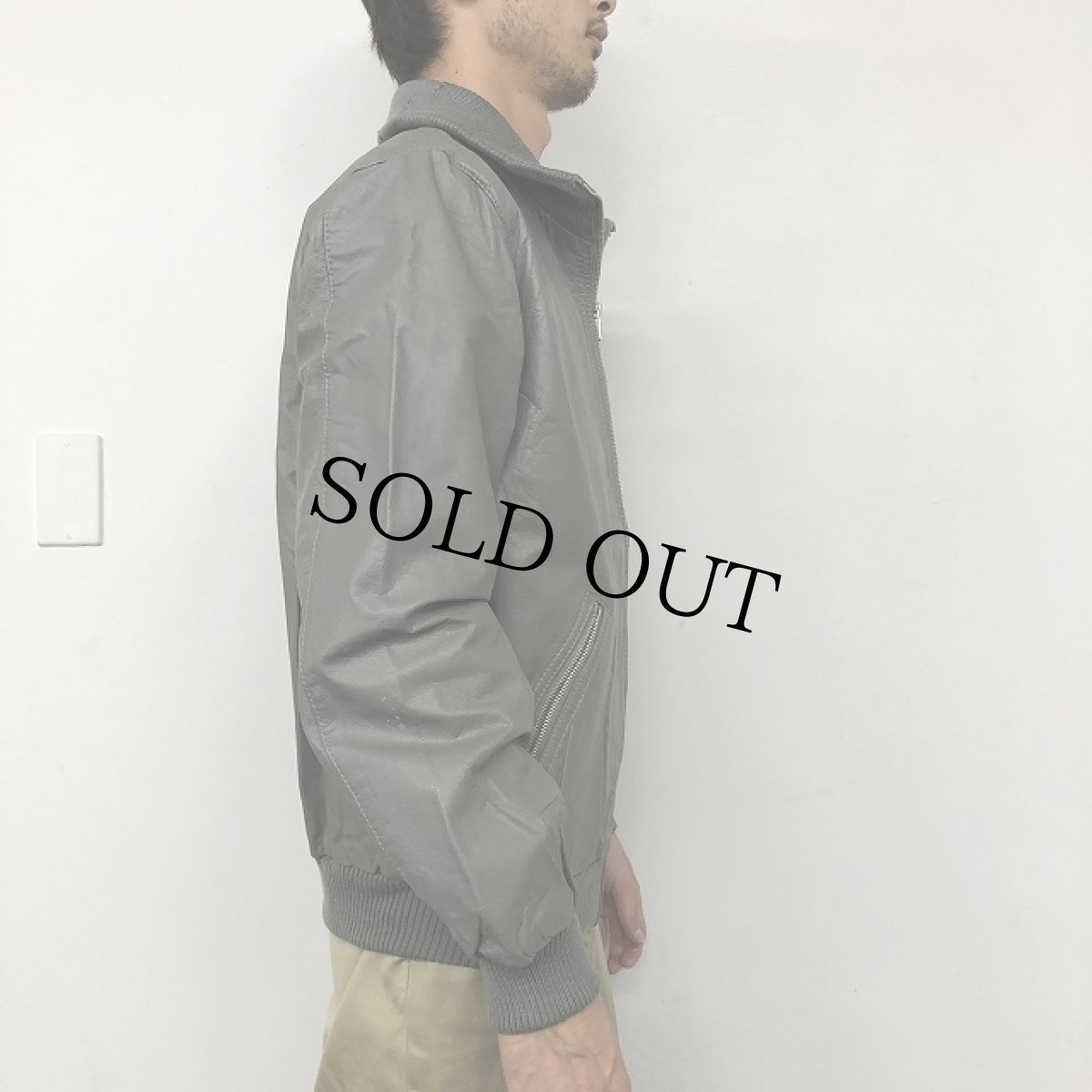 画像7: ECHT LEDER ドイツ軍 "民間用model" Flight Leather Jacket (7)