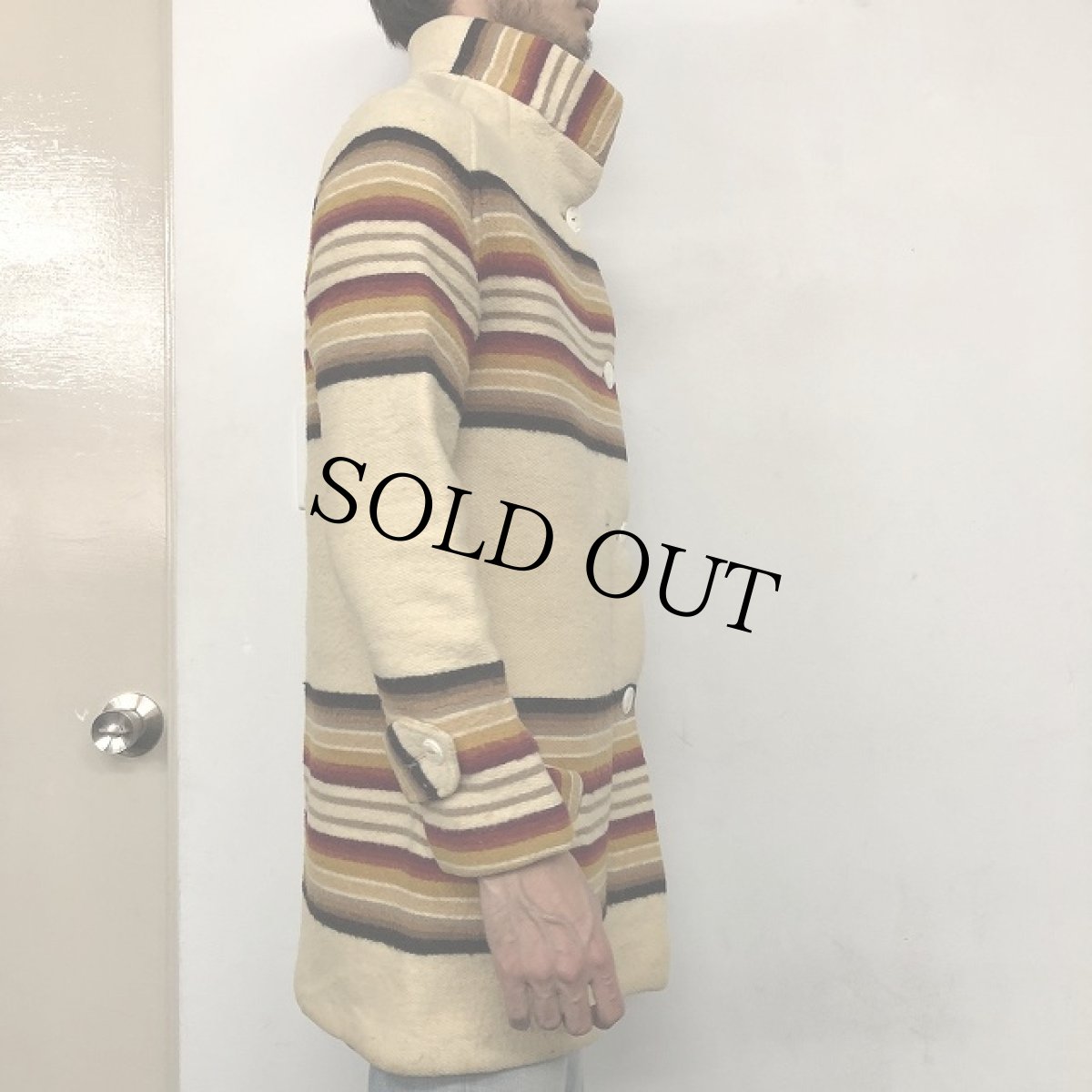 画像6: 30〜40's EVER WARM ネイティブ柄 RAG JACKET (6)