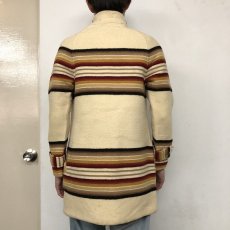 画像7: 30〜40's EVER WARM ネイティブ柄 RAG JACKET (7)