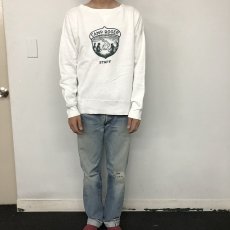 画像9: 50's〜60's "CAMP ROGER STAFF" 前V Sweat XL (9)