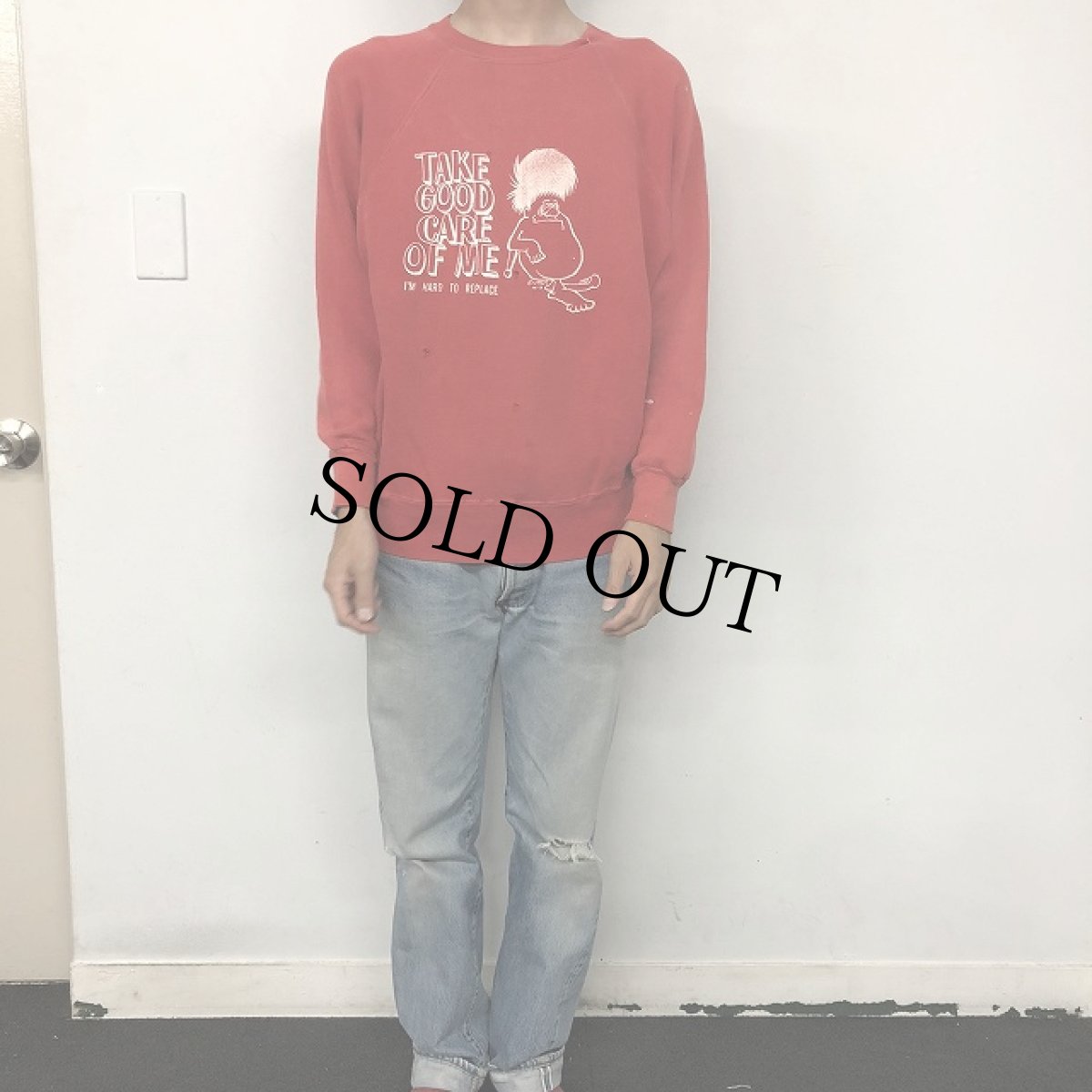 画像6: 60's モンスタープリントスウェット (6)