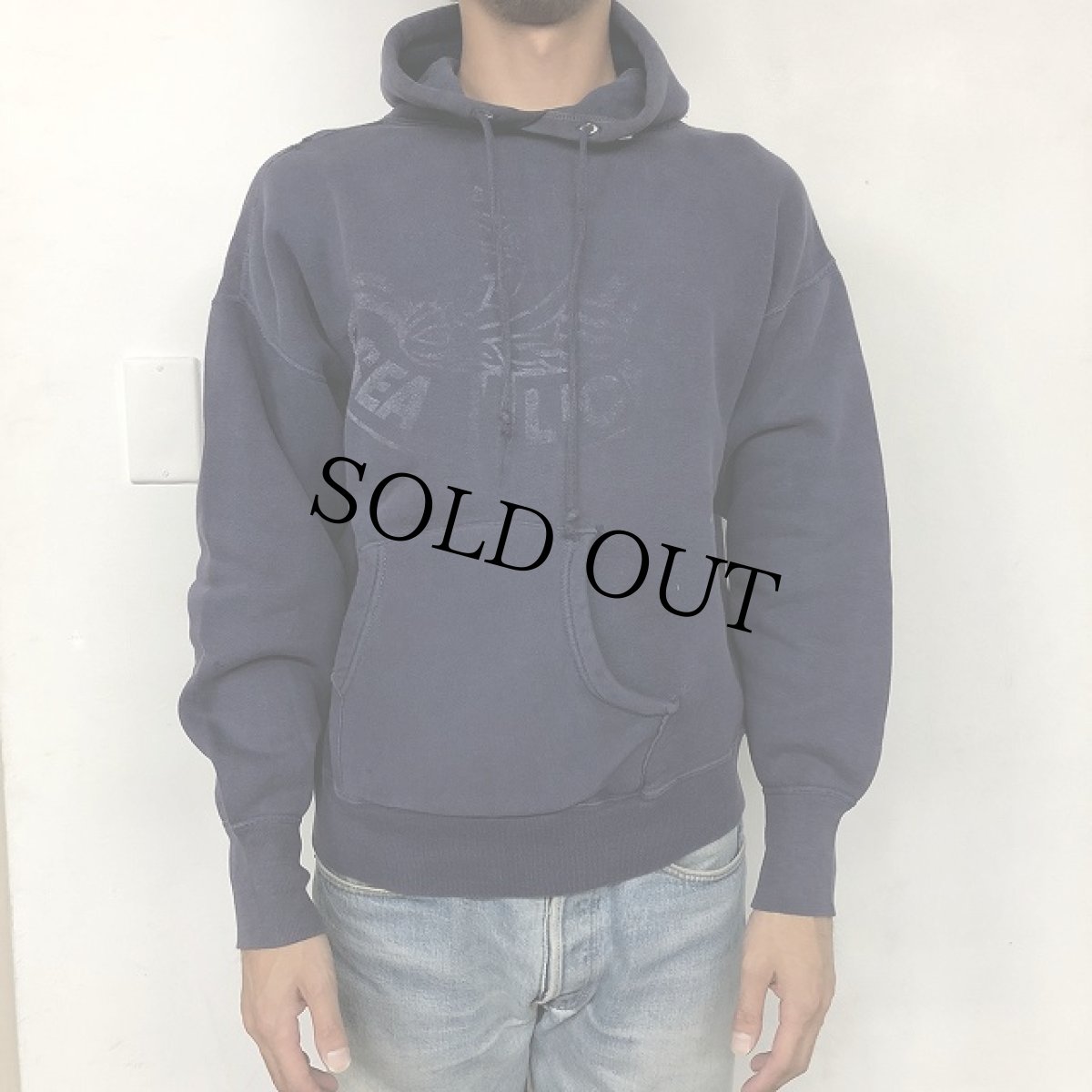 画像7: 60's "GAHANNA SWIM TEAM" Sweat Hoodie Navy (7)