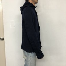 画像3: STONE ISLAND ITALY製 Wool Knit Cardigan Hoodie (3)